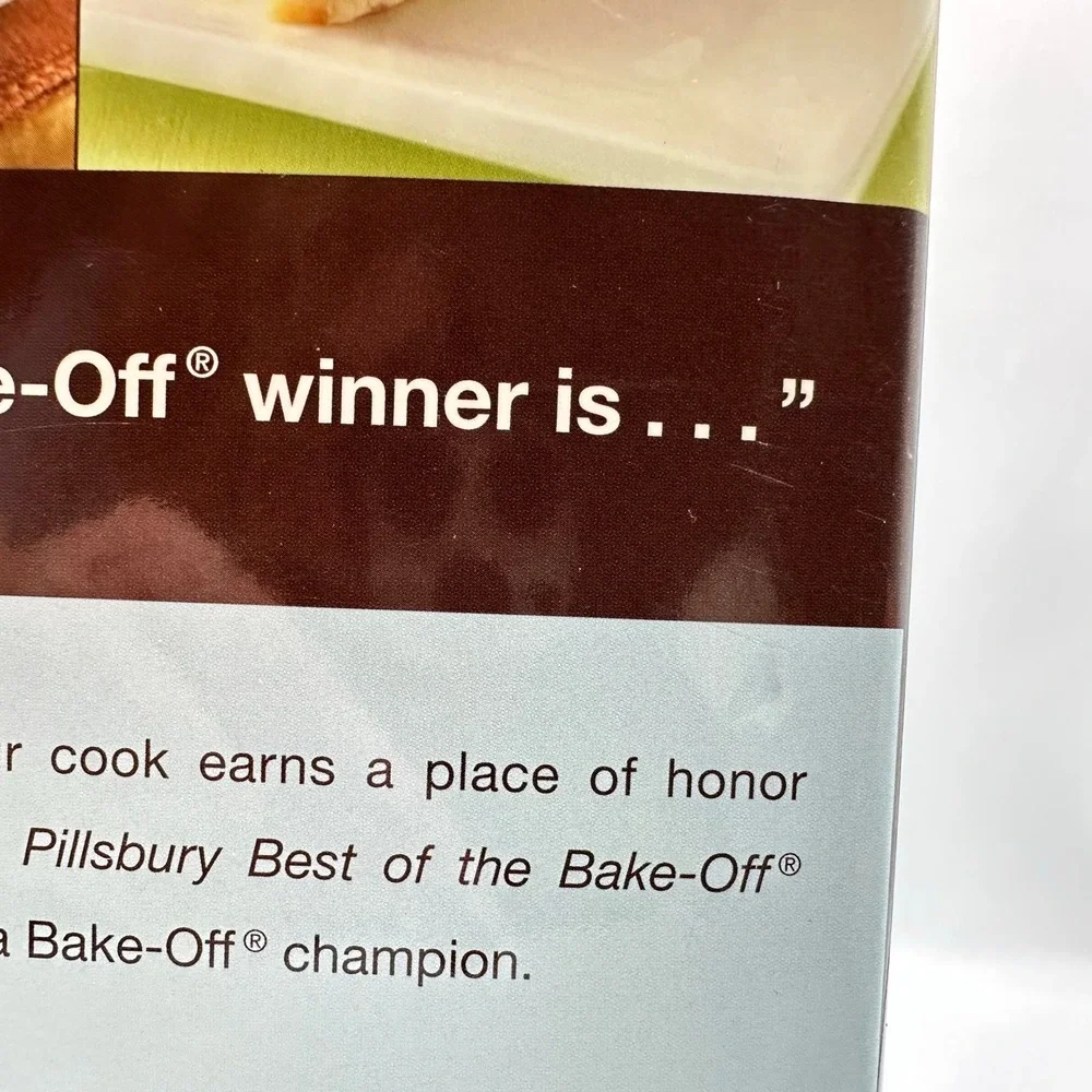 Pillsbury Best of the Bake-Off Cookbook 2008 Hardcover Wiley DJ‎ Very Good